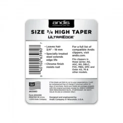 Andis Andis #3/4 High Taper UltraEdge Detachable Blade -Hair Products andis 34 high taper ultraedge detachable blade p2523 11979 medium