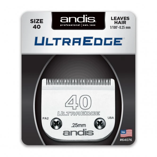 Andis Andis #40 UltraEdge Detachable Blade 2 Andis Andis #40 UltraEdge Detachable Blade - Image 2