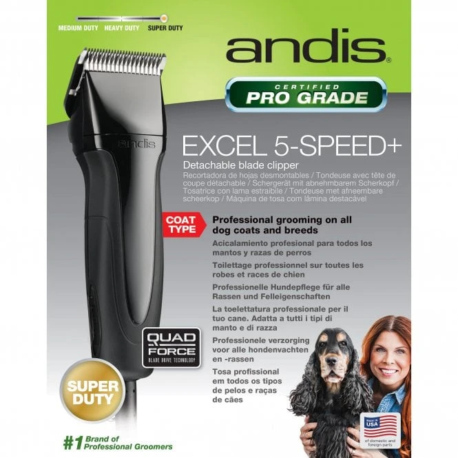 Andis Andis SMC Excel 5 Speed+ Clipper 4 Andis Andis SMC Excel 5 Speed+ Clipper - Image 4