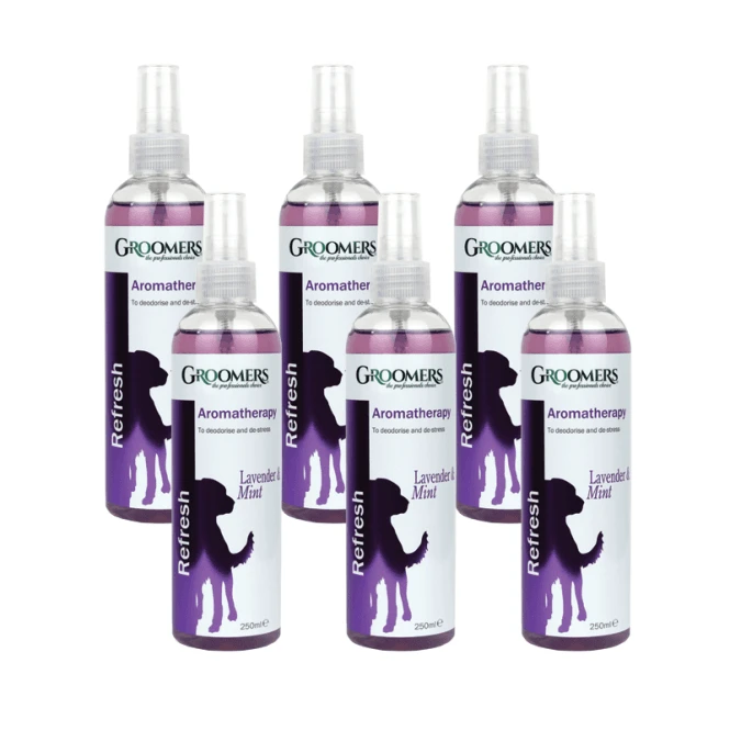 Groomers Groomers Aromatherapy Spray 250ml - 6 Pack 1 Groomers Groomers Aromatherapy Spray 250ml - 6 Pack