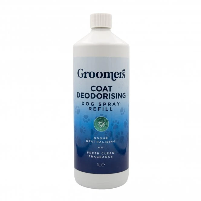 Groomers Coat Care Coat Deodorising Spray Refill 1L 1 Groomers Coat Care Coat Deodorising Spray Refill 1L