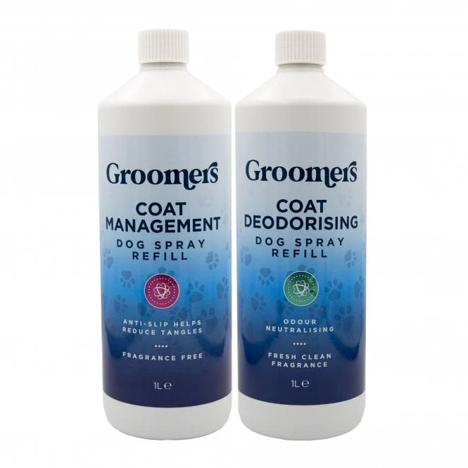 Groomers Coat Care Coat Deodorising Spray Refill 1L 9 Groomers Coat Care Coat Deodorising Spray Refill 1L - Image 9