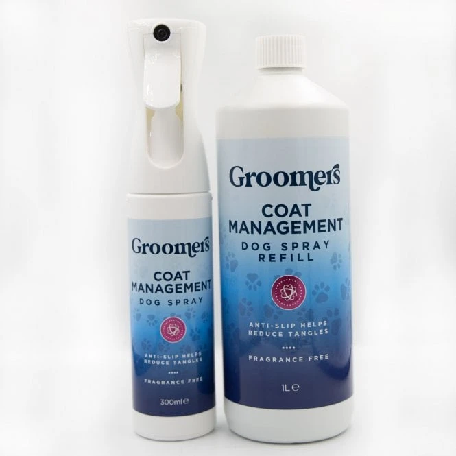 Groomers Coat Care Coat Management Spray Refill 1L 6 Groomers Coat Care Coat Management Spray Refill 1L - Image 6