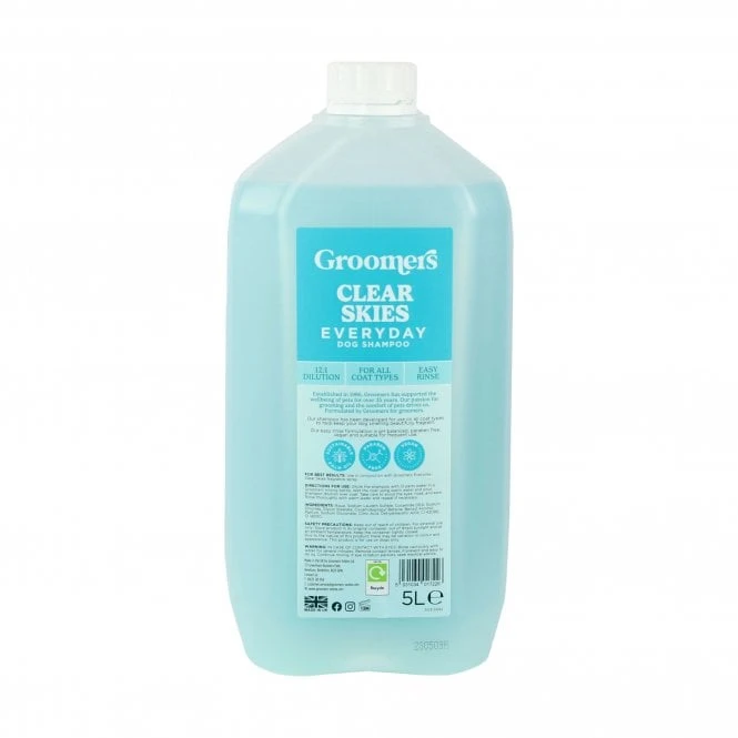 Groomers Everyday Groomers Everyday Clear Skies Shampoo 1 Groomers Everyday Groomers Everyday Clear Skies Shampoo