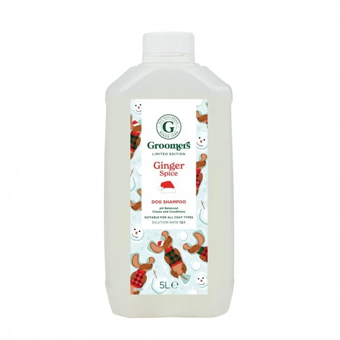 Groomers Groomers Festive Ginger Spice Shampoo 1 Groomers Groomers Festive Ginger Spice Shampoo