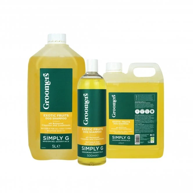Groomers Simply G Groomers Simply G Exotic Fruits Shampoo 1 Groomers Simply G Groomers Simply G Exotic Fruits Shampoo
