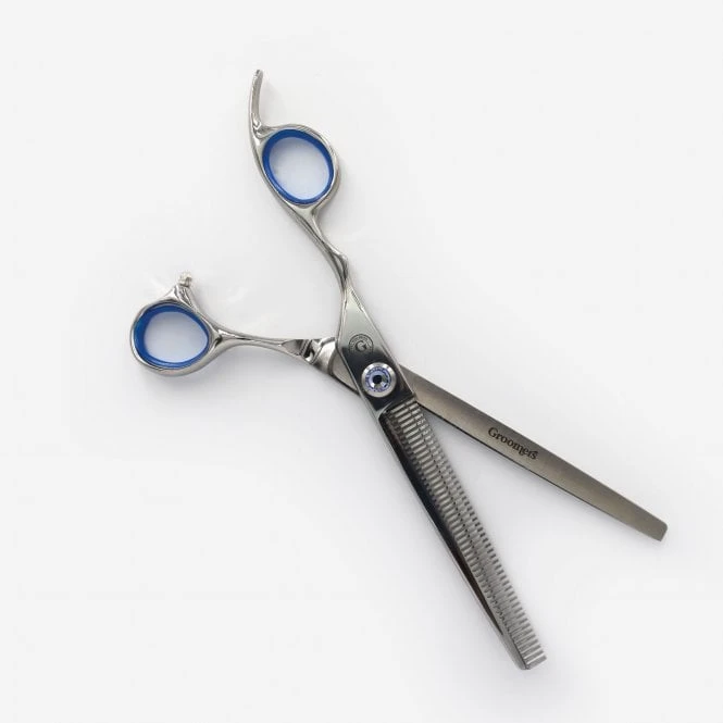 Groomers Topaz Groomers Topaz 7" Left-Handed 50T Thinning Scissors 2 Groomers Topaz Groomers Topaz 7" Left-Handed 50T Thinning Scissors - Image 2