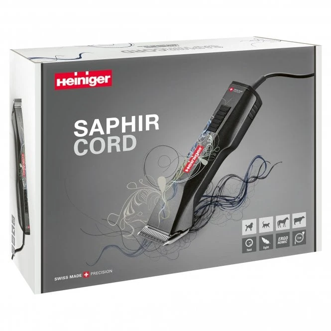 Heiniger Heiniger Saphir Grey Cord Clipper 4 Heiniger Heiniger Saphir Grey Cord Clipper - Image 4