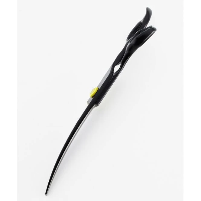 Kanpeki Blackbird Kanpeki Blackbird 7.5” Curved Scissor 2 Kanpeki Blackbird Kanpeki Blackbird 7.5” Curved Scissor - Image 2
