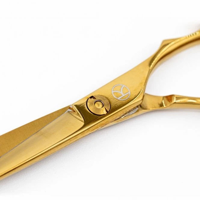 Kanpeki Gold Kanpeki Gold 5" Straight Scissors 2 Kanpeki Gold Kanpeki Gold 5" Straight Scissors - Image 2