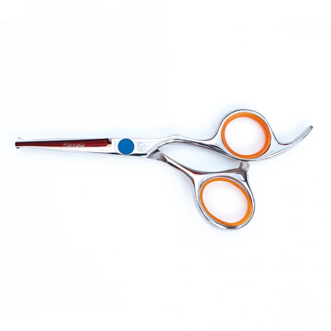 Kanpeki Kingfisher Kanpeki Kingfisher 4.5" Straight Bull Nose Scissors 2 Kanpeki Kingfisher Kanpeki Kingfisher 4.5" Straight Bull Nose Scissors - Image 2
