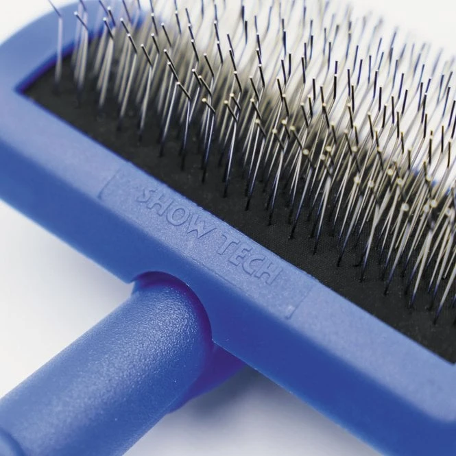 Show Tech Show Tech Tuffer Than Tangles Long Pin Slicker Brush - Firm 3 Show Tech Show Tech Tuffer Than Tangles Long Pin Slicker Brush - Firm - Image 3